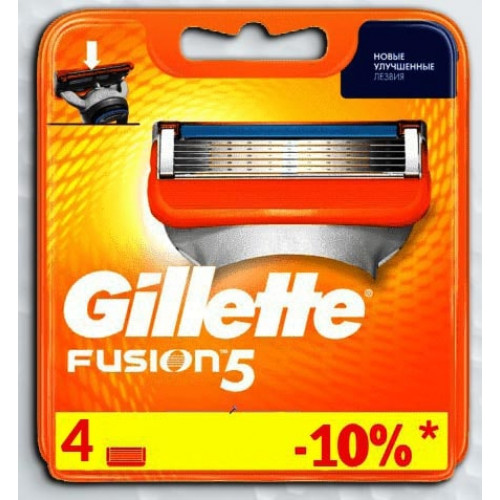 Касети Gillette Fusion 4 шт