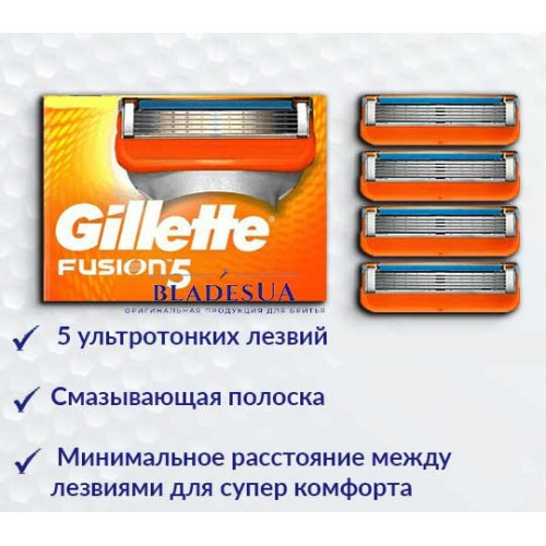 Gillette Fusion 12 шт