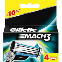 Лезвия Gillette Mach3 4 шт