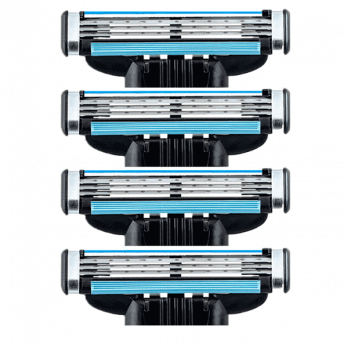 Кассеты Gillette Mach3 4 без упаковки