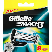 Лезвия Gillette Mach3 8 шт