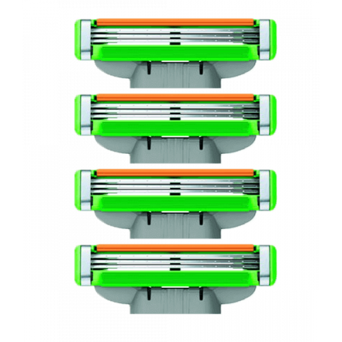 Лезвия Gillette Mach3 Power 4 без упаковки