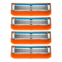 Лезвия Gillette Fusion 4 без упаковки