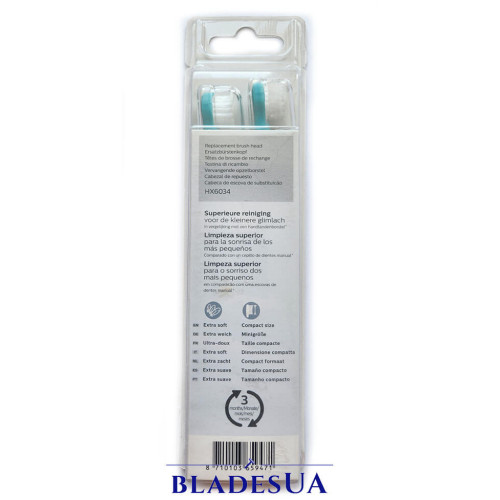 Philips Sonicare насадки детские 3+ 1 шт