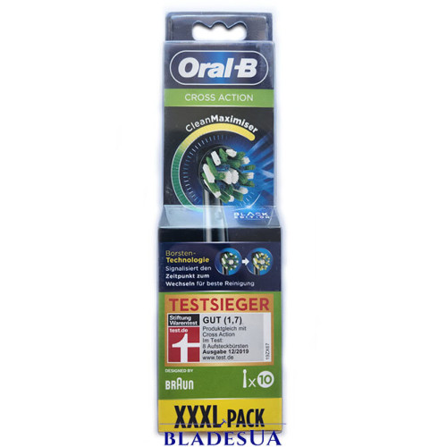Насадки Oral B Cross Action Black 10 шт