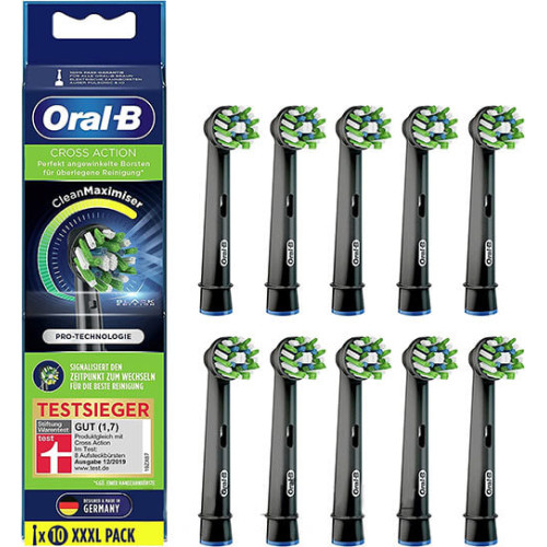 Насадки Oral B Cross Action Black 10 шт