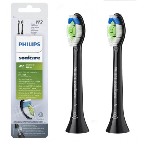 Philips Sonicare W Optimal White Black 2 шт