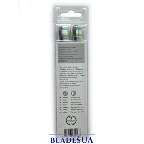 Philips Sonicare W Optimal White Black 2 шт