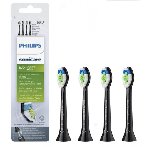 Philips Sonicare W Optimal White Black 4 шт